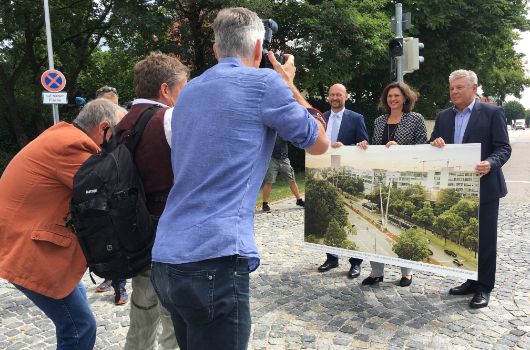 Pressekonferenz "Projektvorstellung - urbane Seilbahn für München", 13.07.2018