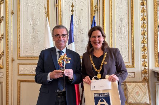 Delegationsbesuch in Bordeaux