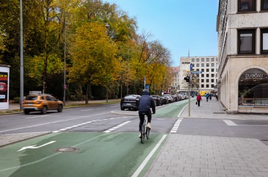 Radschnellweg Münchner Norden, Abschnitt 1, Teil A