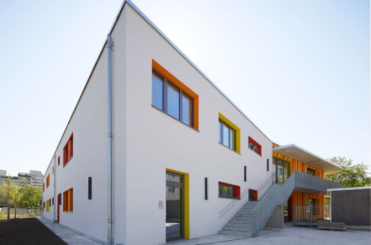 Gebäudeecke Nord-West