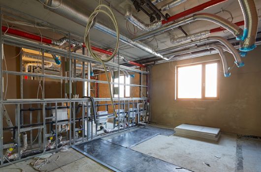 Lüftungsinstallation