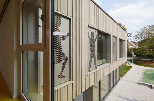 Detailaufnahme Fassade