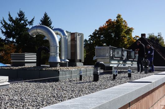 Ansicht Schwanenhälse 