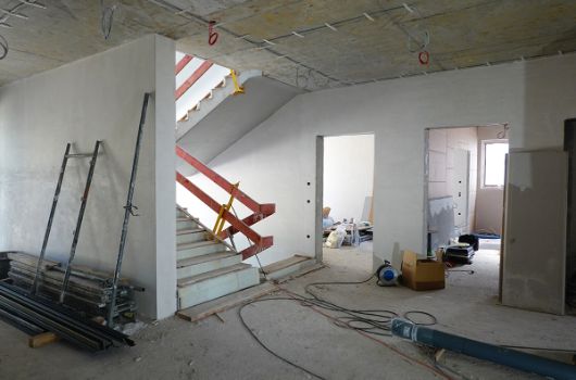 Treppe im Erdgeschoss