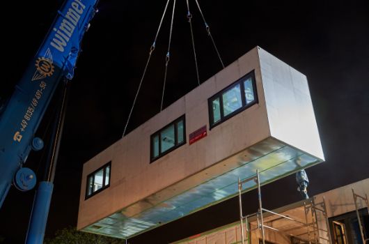 Anheben und Positionieren