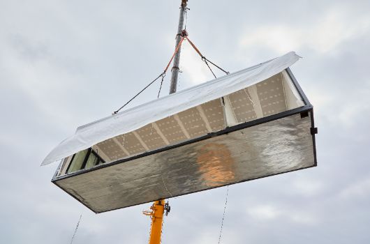 Modul wird hochgezogen