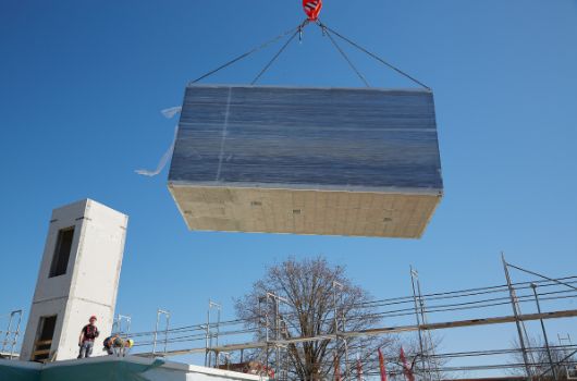 Schwebende Raumeinheit