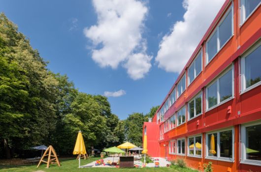 Freifläche des Kindergartens