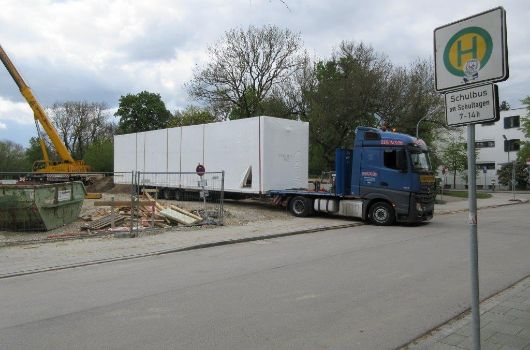 Anlieferung per LKW