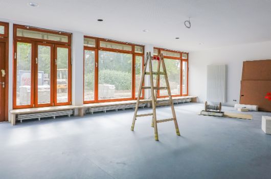 Fertigstellung der Innenräume