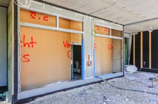 Einbau Außenfassade