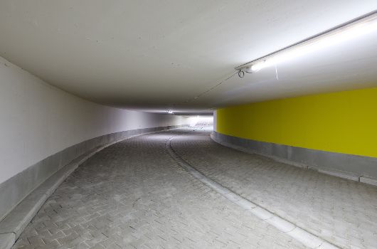 Einfahrt zur Tiefgarage