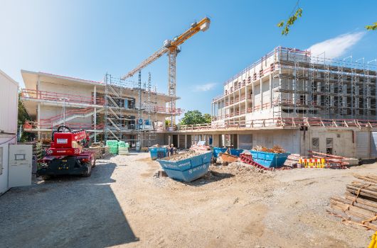 Baustellenzufahrt Nordosten