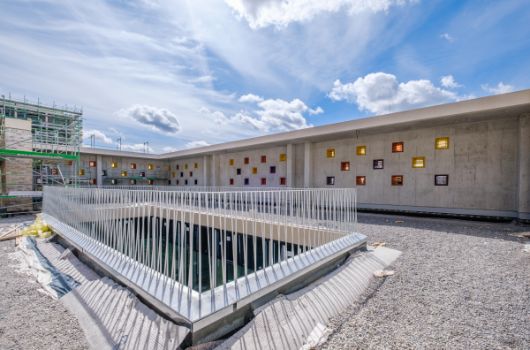 Pausenhof im 1. Obergeschoss