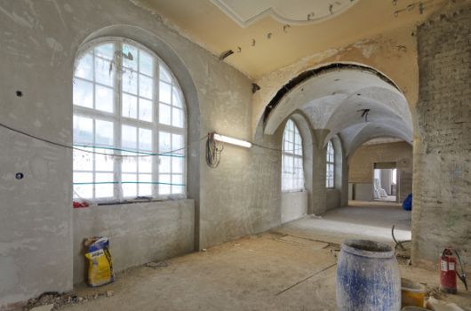 Fenstersanierung im Flurbereich