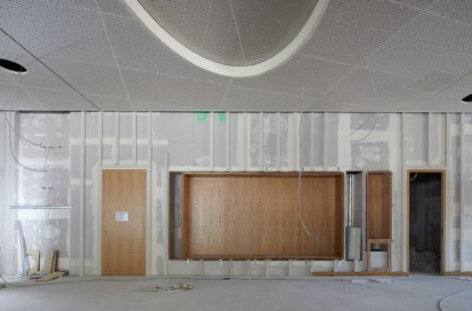 Sitznische im Eingangsfoyer