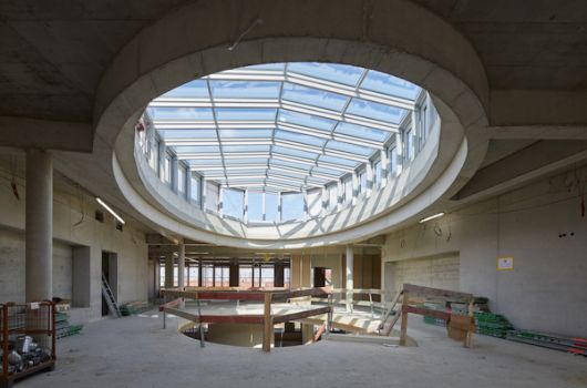 Oberlicht über der Haupttreppe im 3.Obergeschoss