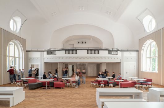 Mensa und Aufenthaltsfläche