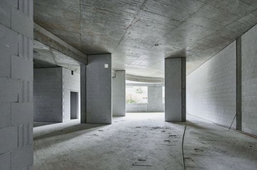 Fertige Mauerwerksarbeiten