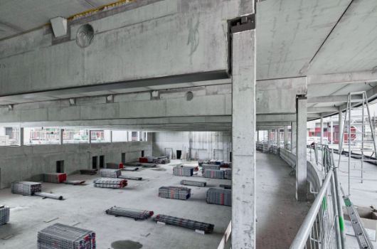 Blick in die Sporthalle