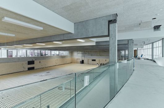 Blick in die Sporthalle