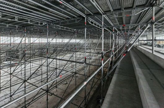 Raumgerüst Sporthalle