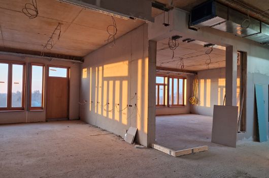 Innenausbau im Lernhaus