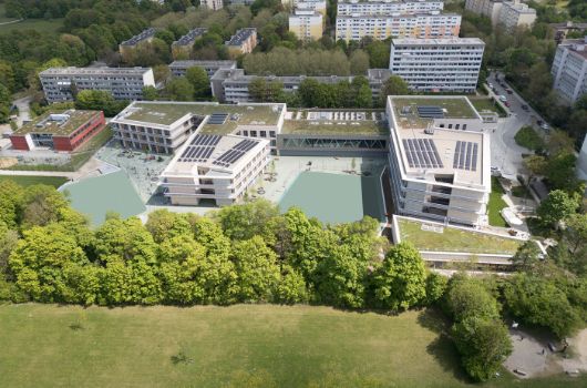 Gesamtansicht Neubau Strehleranger
