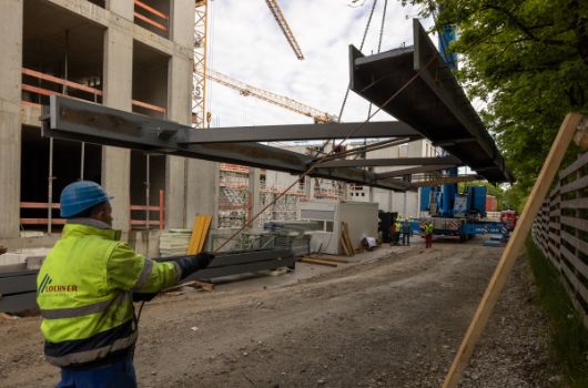 Anheben des Trägers