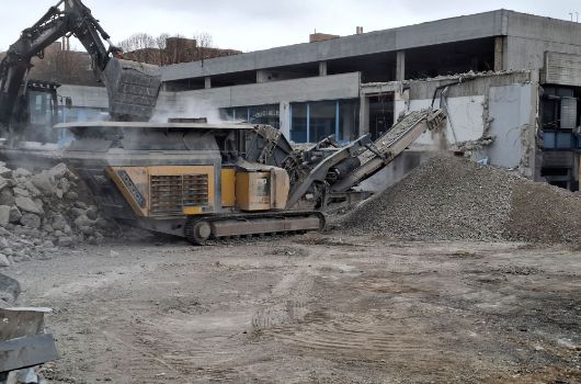 Herstellung Recycling Beton