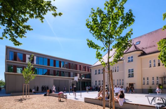 Pausenhof der Realschule