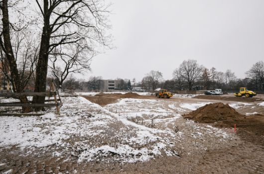 Blick von der Weitlstraße Richtung Süden