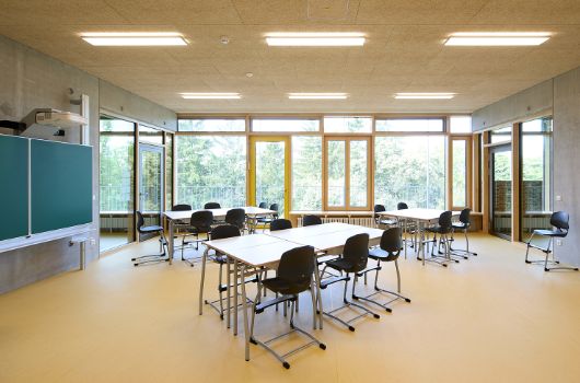 Klassenraum  Mitte – Westseite