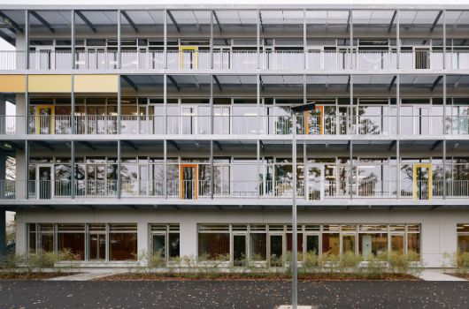 Fassade Ost 1. Bauabschnitt 