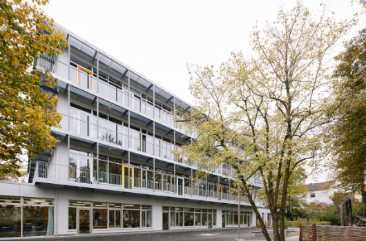 Fassade Nord-West 1. Bauabschnitt 