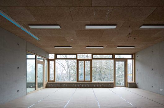 2.Obergeschoss – Blick West in den Klassenraum, links Inklusionsraum