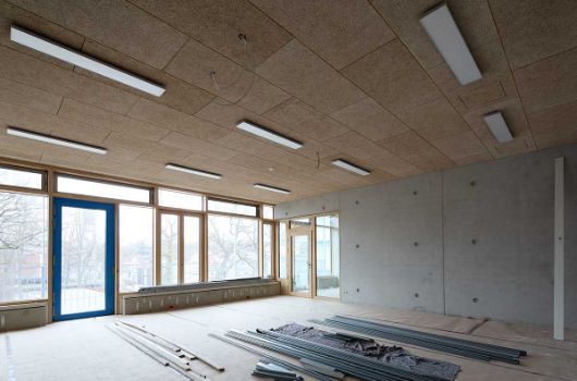 2.Obergeschoss – Blick Unterrichtsraum , Durchgang zu Ganztagsbetreuung