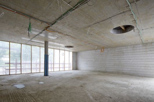 Eingangshalle im 1.Bauabschnitt