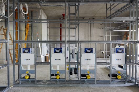 Installation WC-Anlagen im 1.Bauabschnitt
