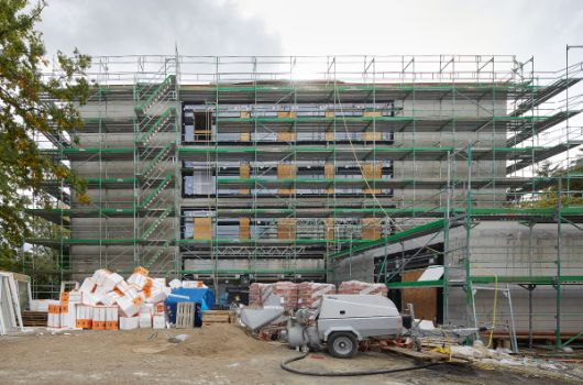 Fassade Nord 1. Bauabschnitt