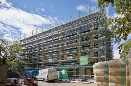 Fassade Ost 1. Bauabschnitt