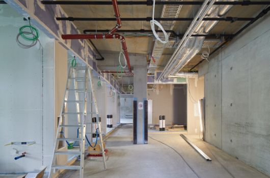 Elektroinstallation im Flurbereich