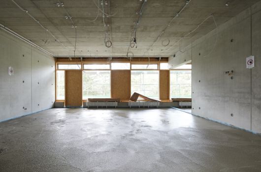 Fertigstellung der Estricharbeiten