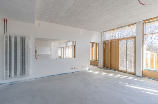 Öffnung vom Ganztagsraum in ein Klassenzimmer