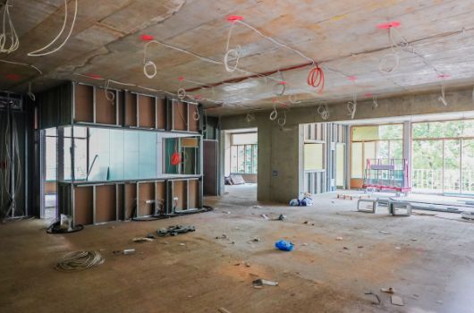 Teamraum und Zentrale Mitte