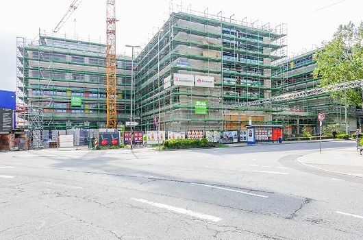 Ansicht Ecke Ruppert-/Fleischerstraße