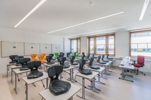 Klassenzimmer der Berufsfachsschule