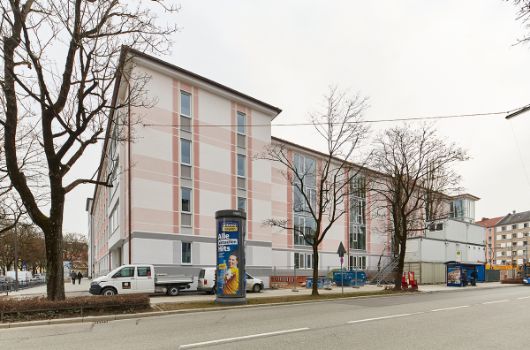 Bestandsbau Westansicht