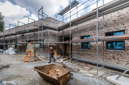 Haupteingang Gebäude