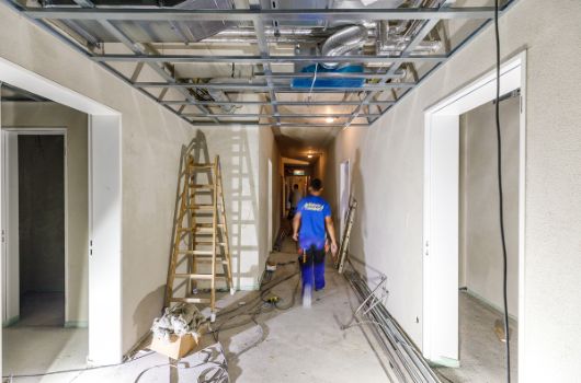 Unterkostruktion für abgehängte Decke